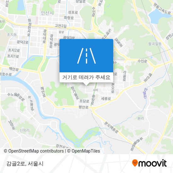 감골2로 지도