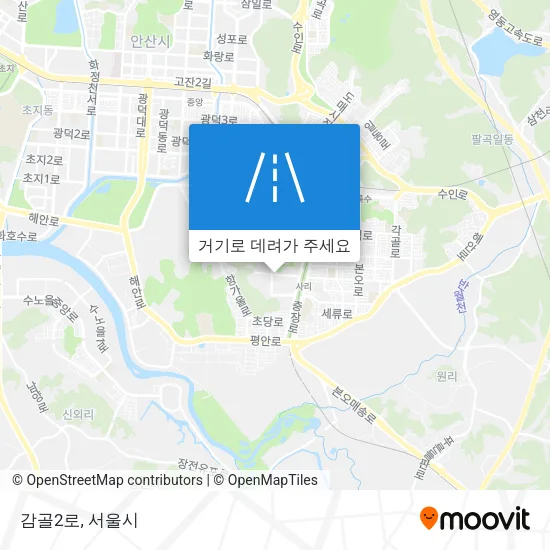 감골2로 지도