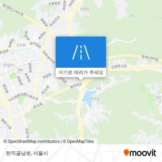 한직골남로 지도