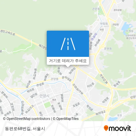 동편로68번길 지도
