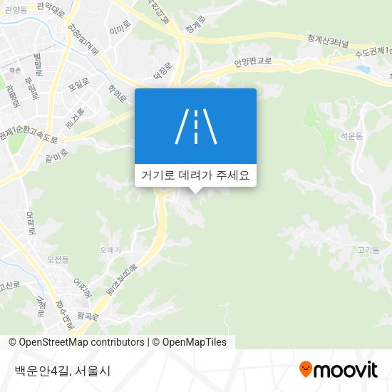 백운안4길 지도