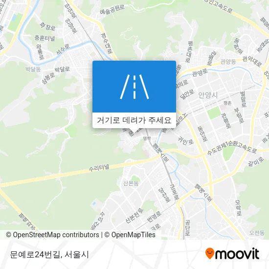 문예로24번길 지도