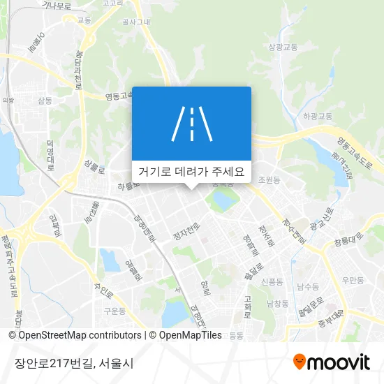 장안로217번길 지도