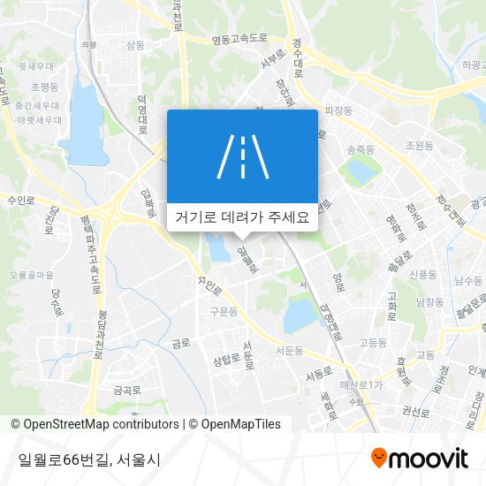 일월로66번길 지도