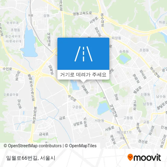 일월로66번길 지도