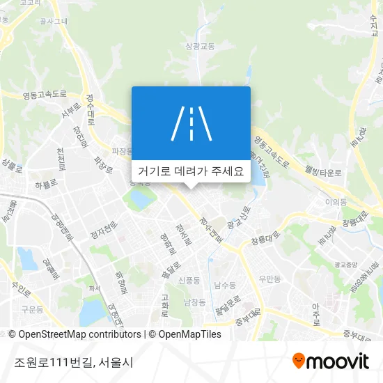 조원로111번길 지도