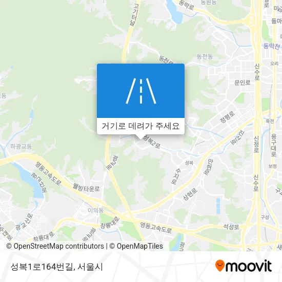 성복1로164번길 지도