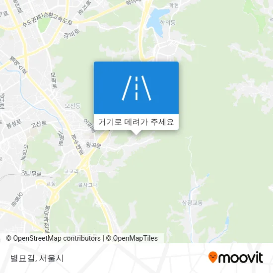 별묘길 지도