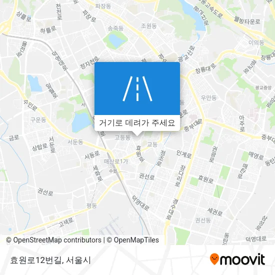 효원로12번길 지도