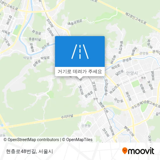 현충로48번길 지도