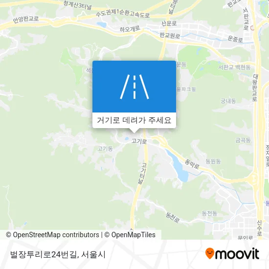 벌장투리로24번길 지도