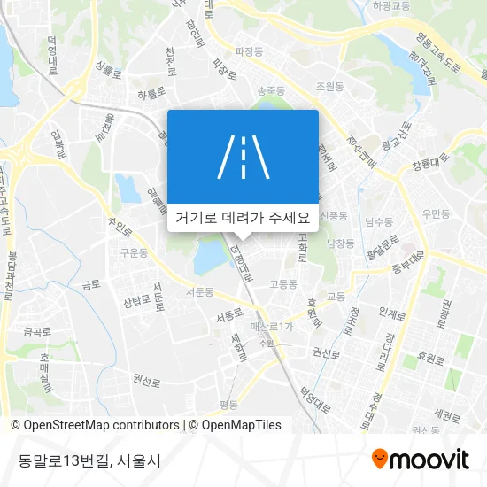 동말로13번길 지도