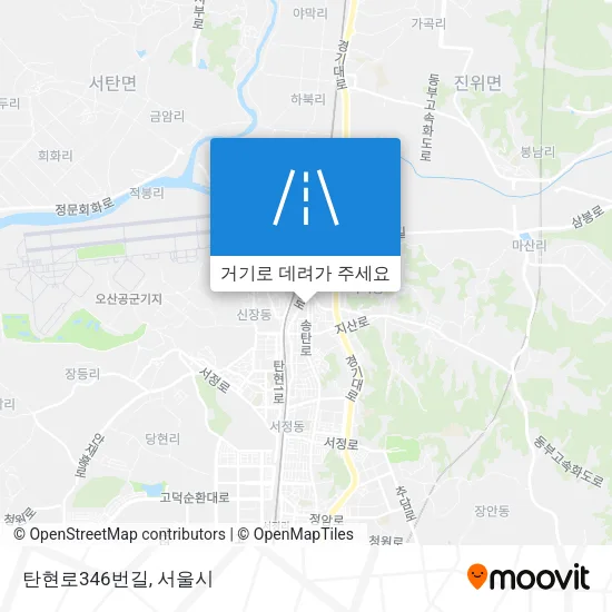 탄현로346번길 지도