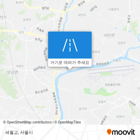 세월교 지도