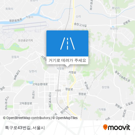 특구로43번길 지도