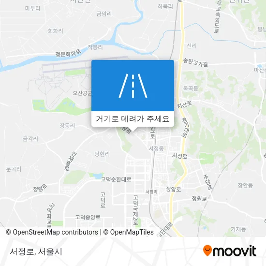 서정로 지도