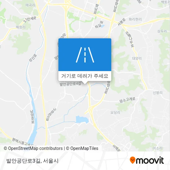 발안공단로3길 지도