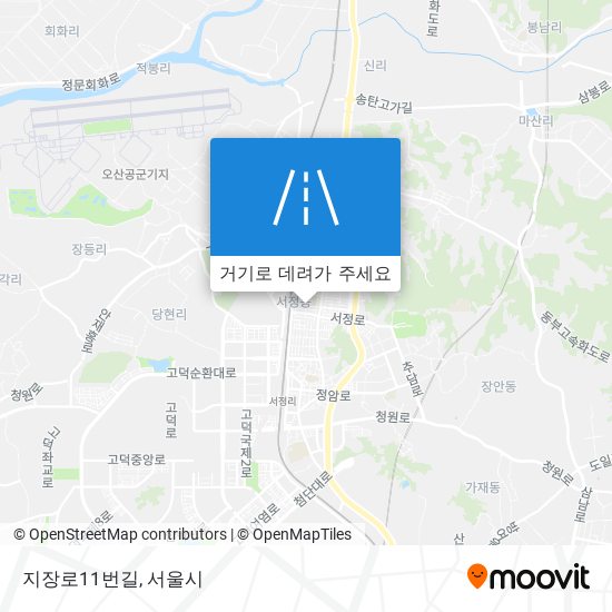 지장로11번길 지도