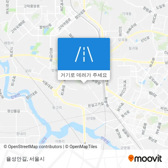 율성안길 지도