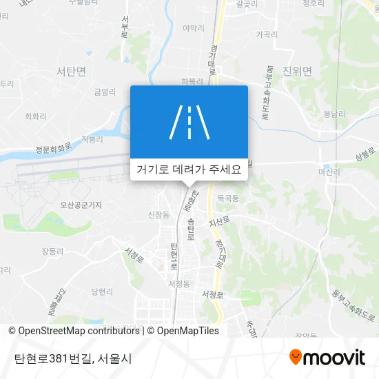 탄현로381번길 지도