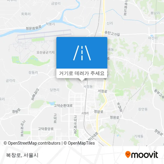 복창로 지도