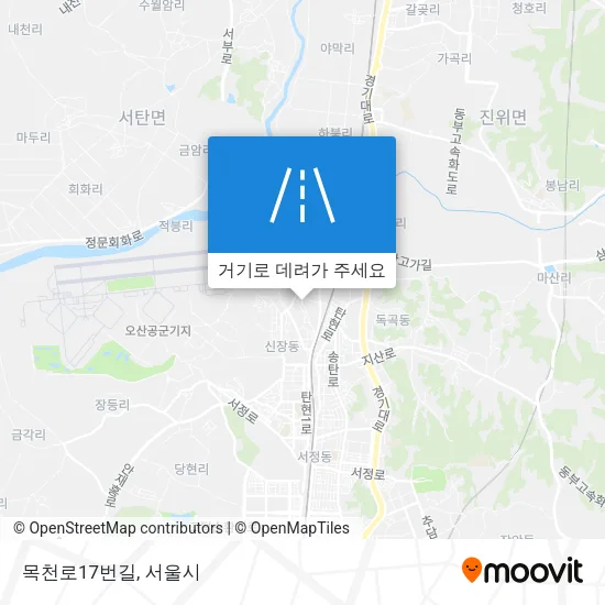 목천로17번길 지도