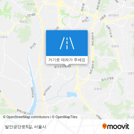 발안공단로5길 지도