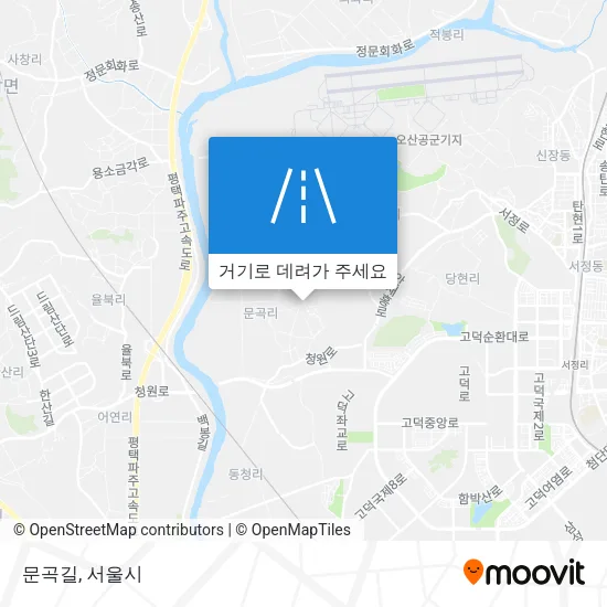 문곡길 지도