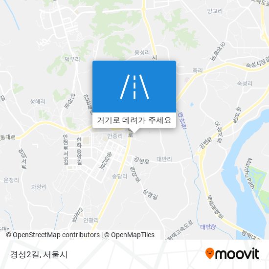 경성2길 지도