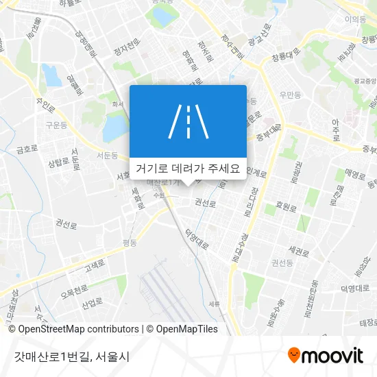 갓매산로1번길 지도