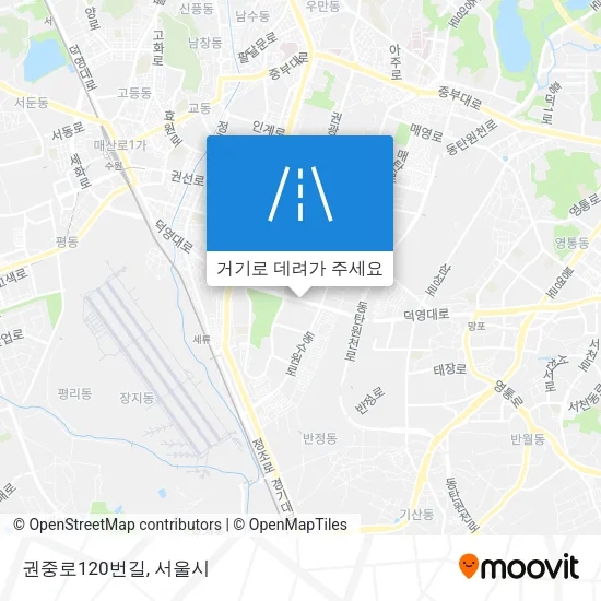 권중로120번길 지도