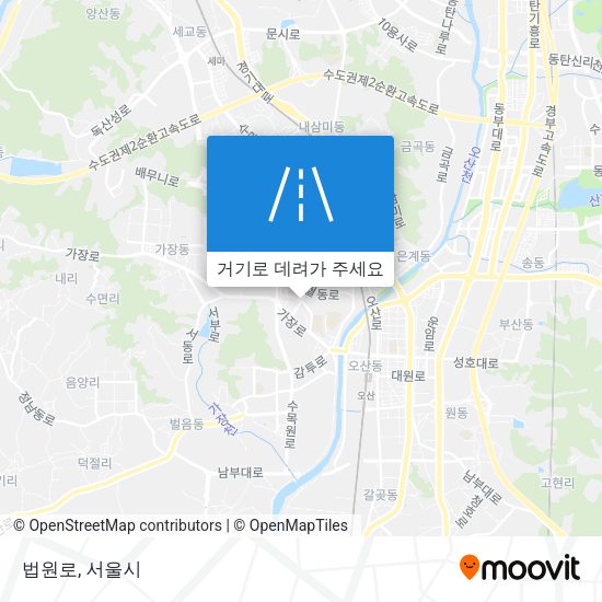 법원로 지도