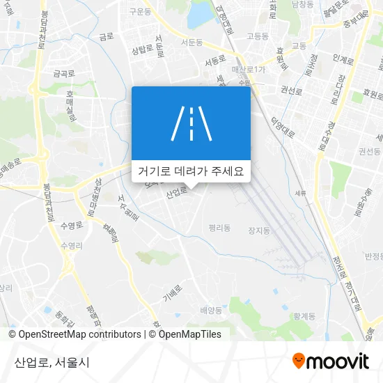 산업로 지도