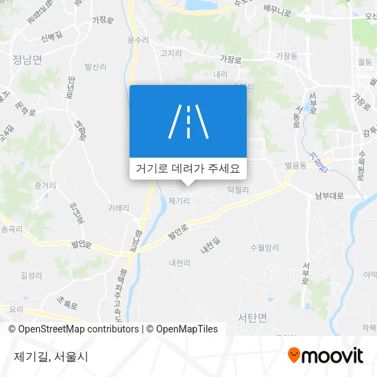 제기길 지도