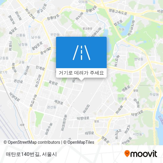 매탄로140번길 지도