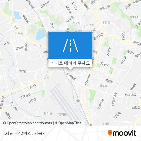 세권로42번길 지도