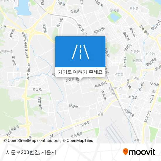 서둔로200번길 지도