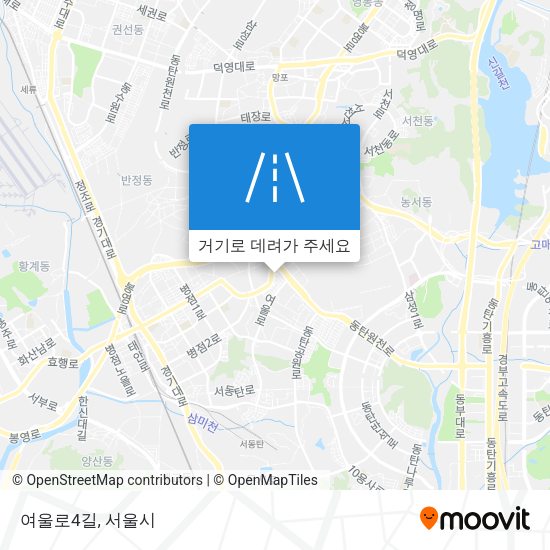 여울로4길 지도