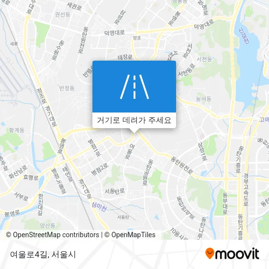 여울로4길 지도