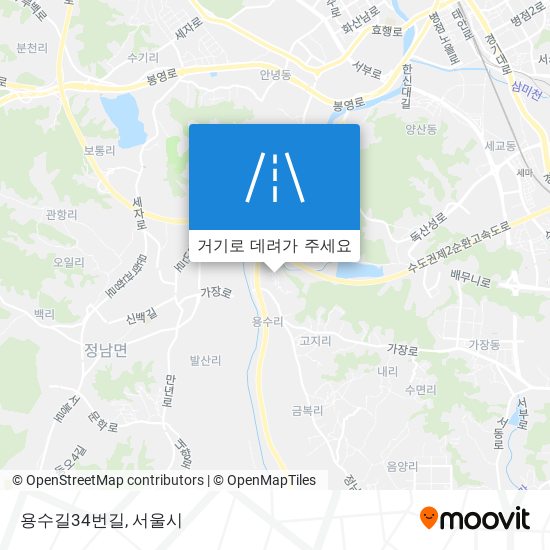 용수길34번길 지도