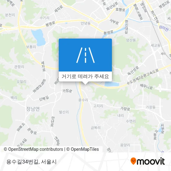 용수길34번길 지도