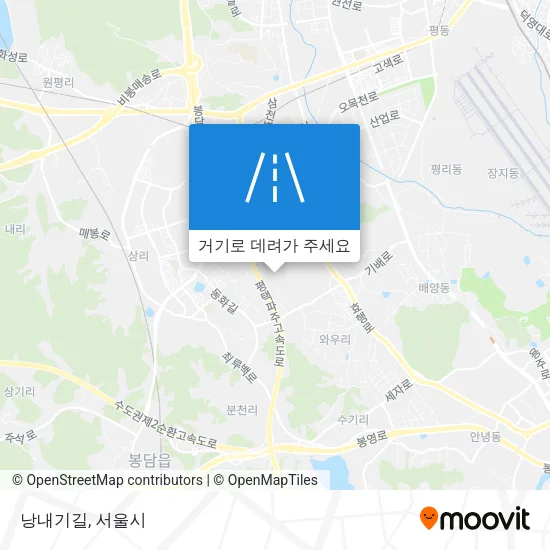 낭내기길 지도