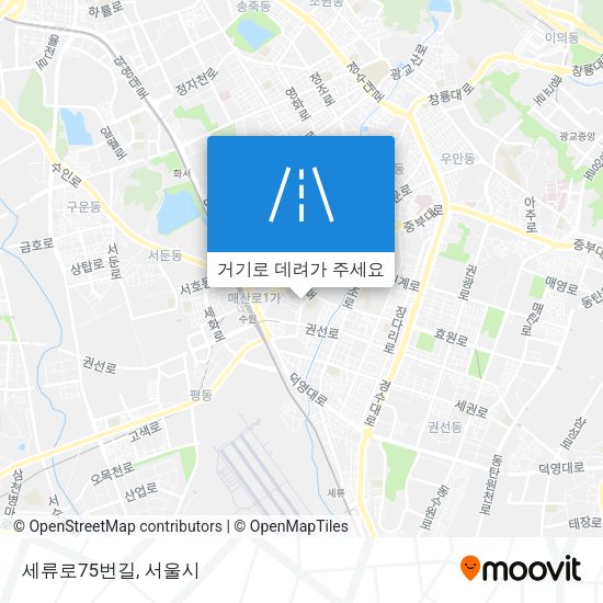 세류로75번길 지도