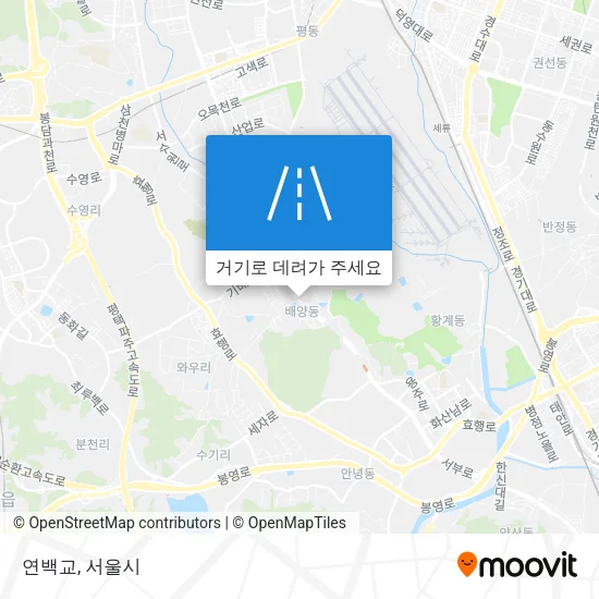 연백교 지도