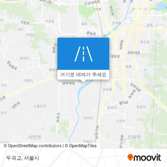 두곡교 지도