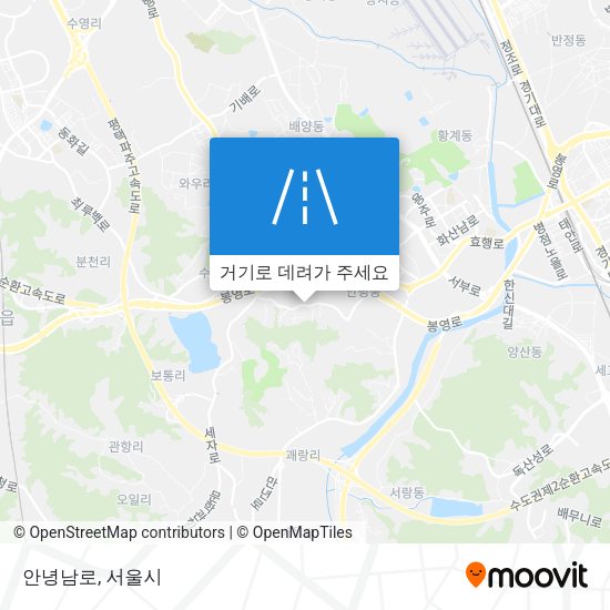 안녕남로 지도