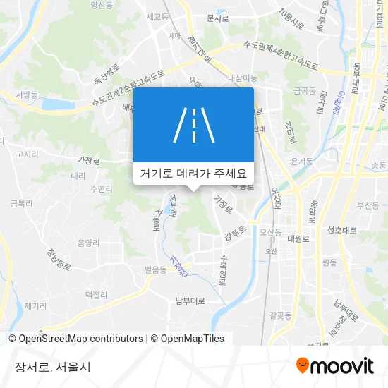 장서로 지도