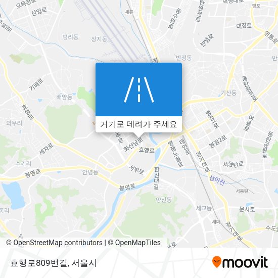 효행로809번길 지도