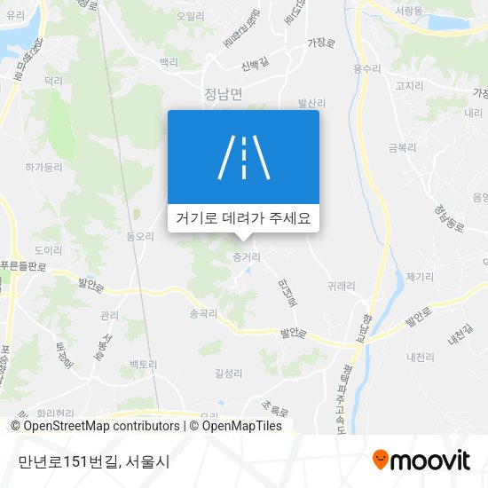 만년로151번길 지도