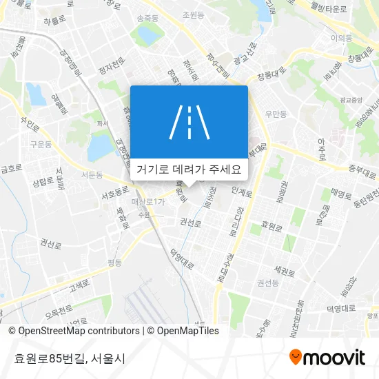 효원로85번길 지도
